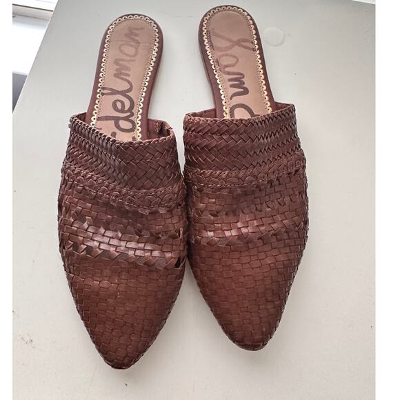 Sam Edelman Shoes - Sam‎ Eldeman Women's Natalya Woven Leather Mules